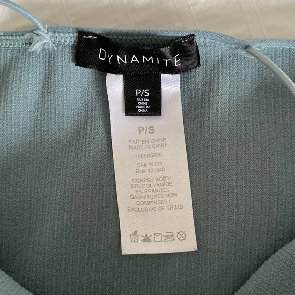 Dynamite Ribbed Crop - Picture 4 of 4